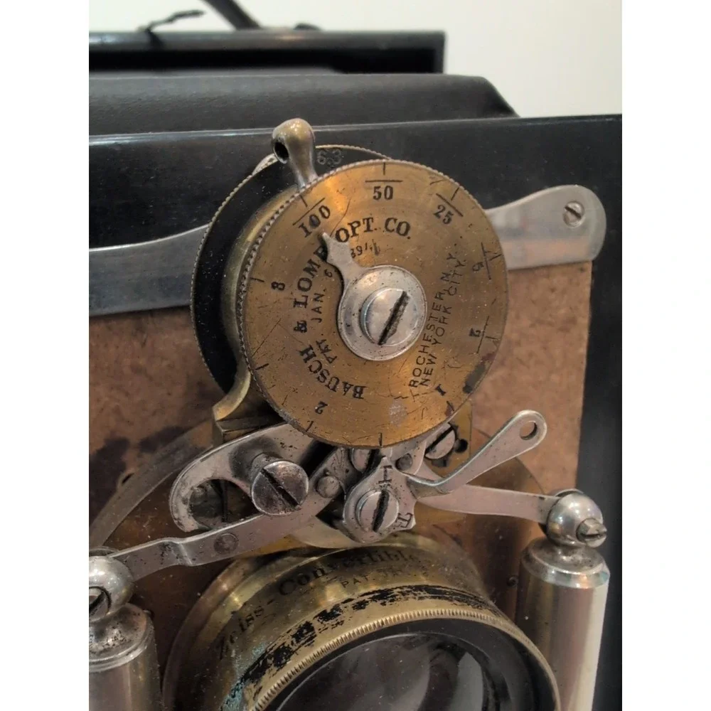 Improved Seneca View Camera Bausch Lomb Zeiss Convertible Anastigmat Lens 5x7